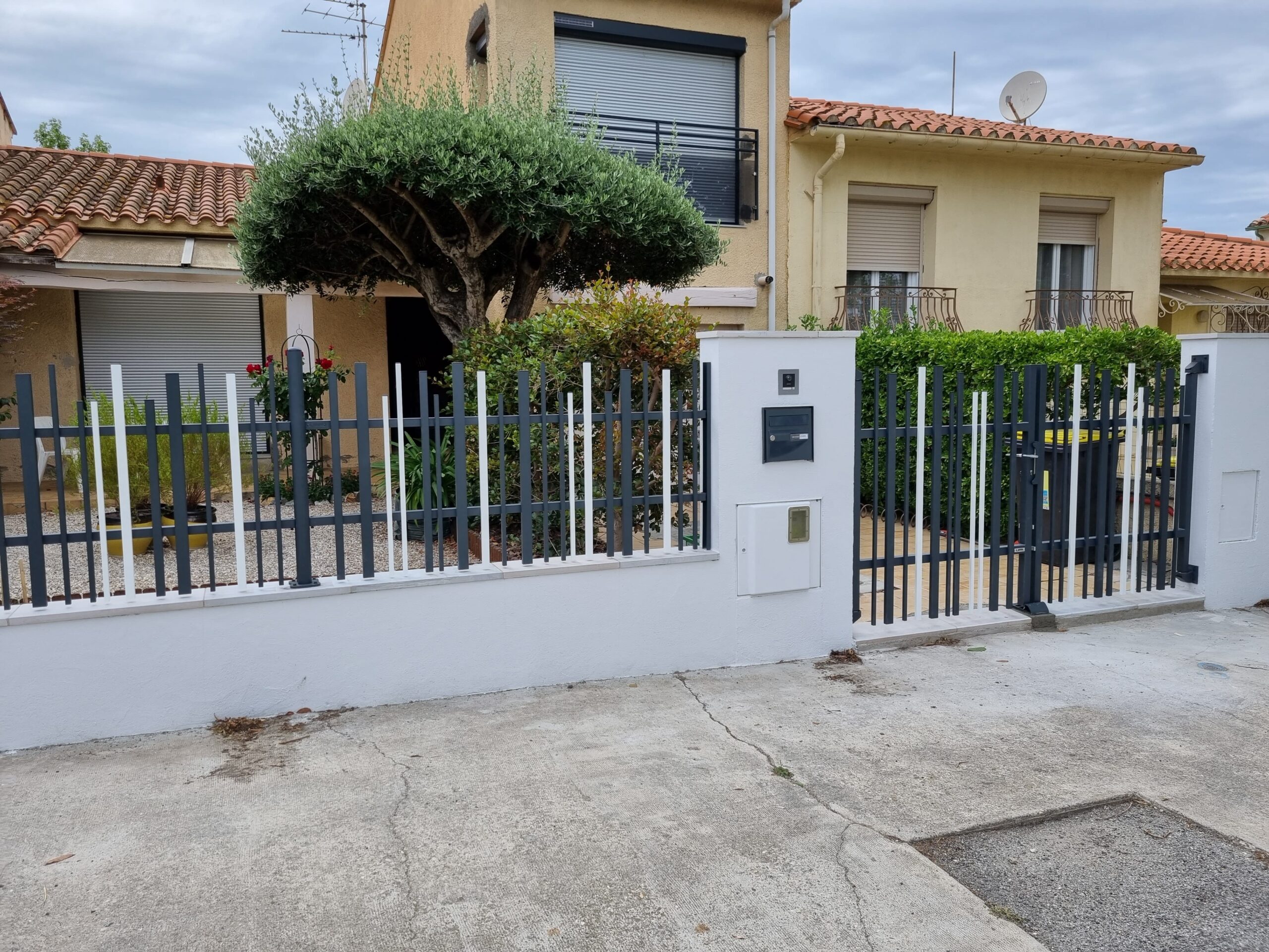 Clôture Barreaudage