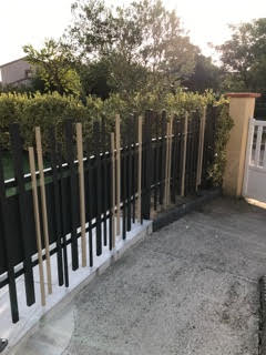 clôture barreaudage