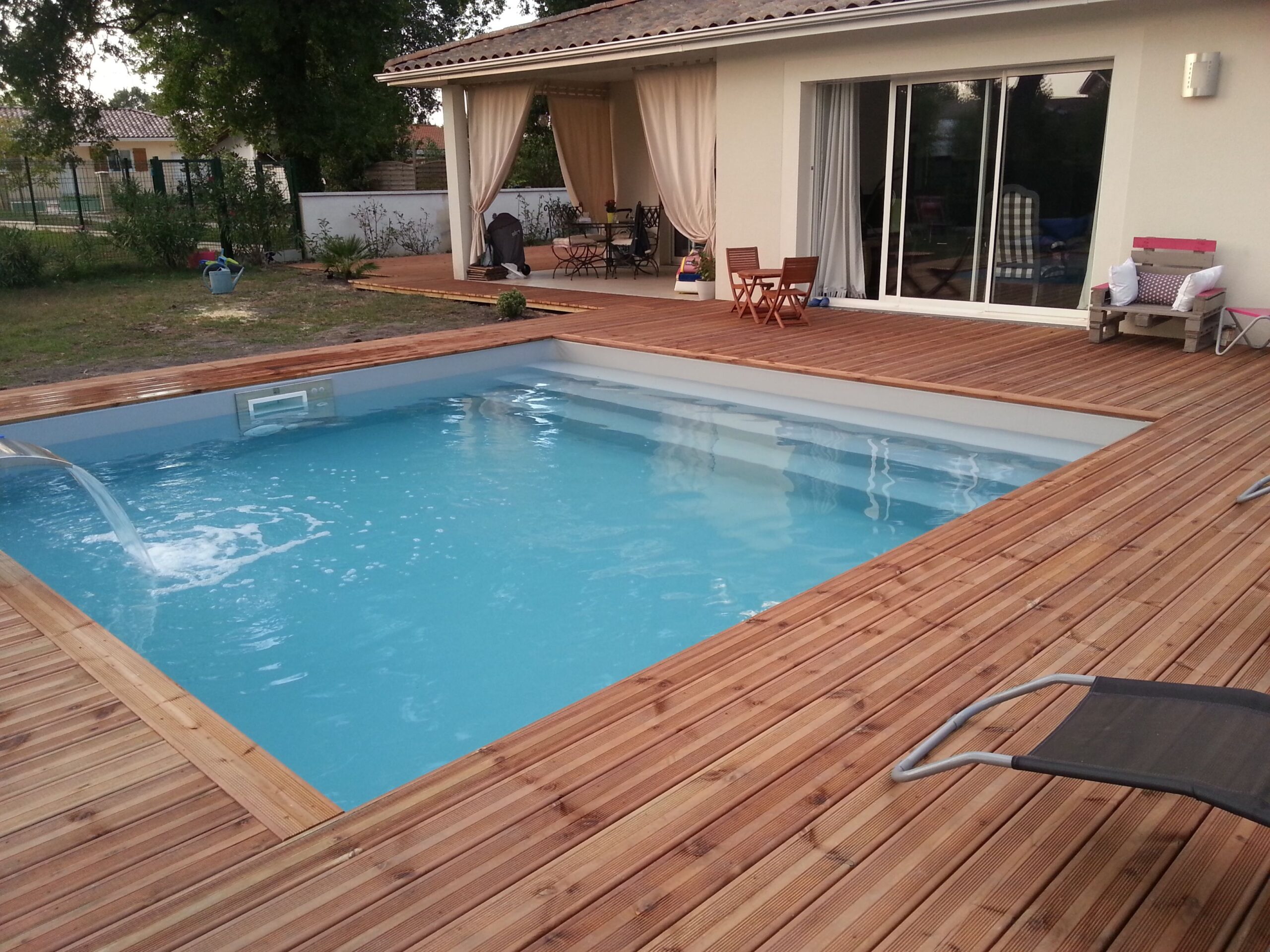 Terrasse piscine